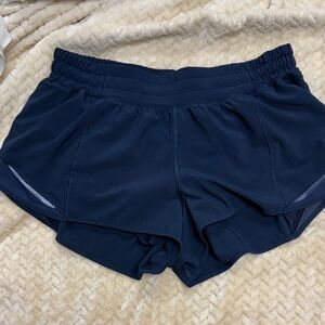 Lululemon Athletica Dark Blue Athletic Shorts